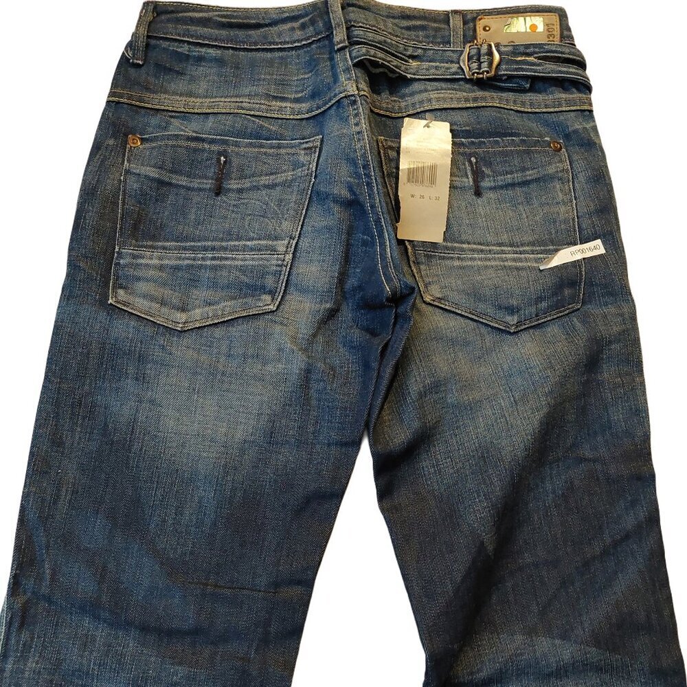 G-Star Raw Medin Loose Capital Denim Astor Blue Wash Jeans Sz 26 NWT - Picture 10 of 14